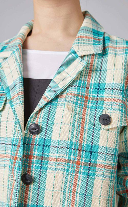 ボックスシルエットシャツジャケット