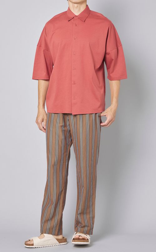 ショートスリーブオーバーシャツ