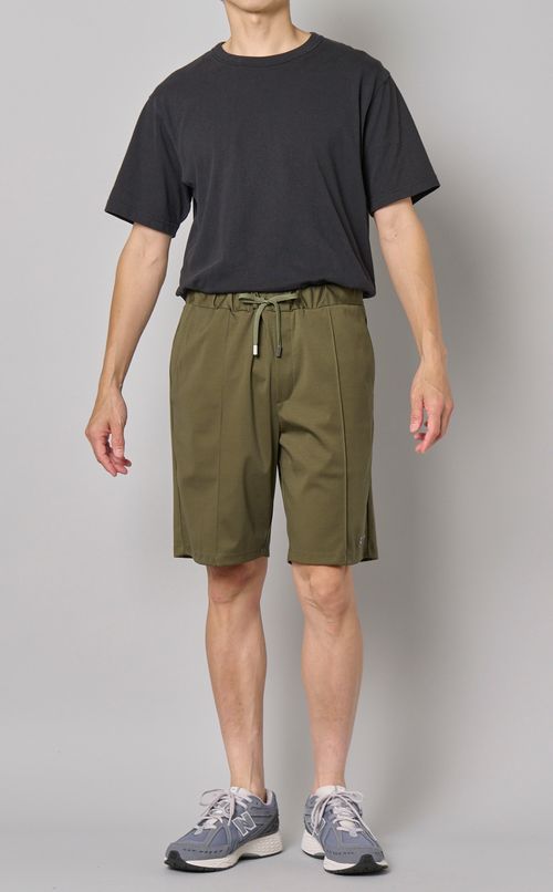 ピンタックイージーショートパンツ