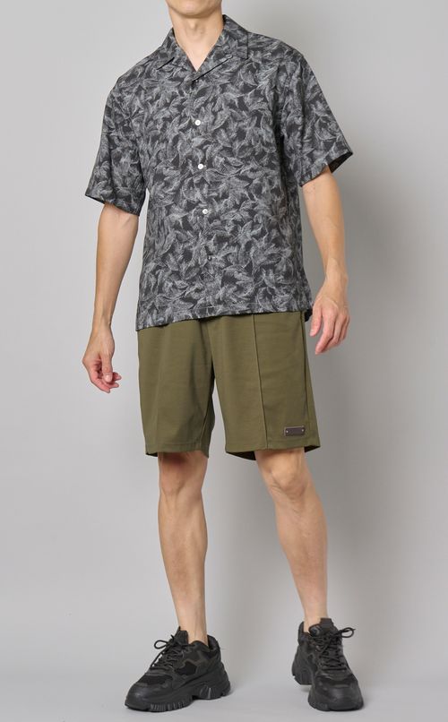 ピンタックイージーショートパンツ