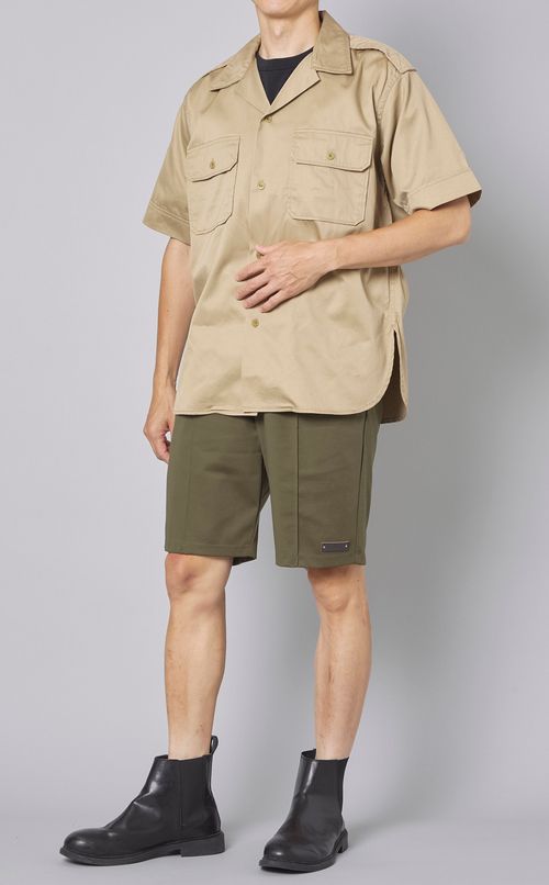 ピンタックイージーショートパンツ