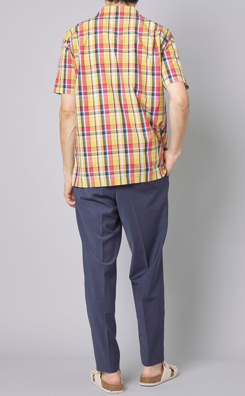 マドラスチェックショートスリーブシャツ