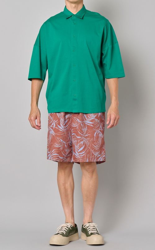 ショートスリーブオーバーシャツ