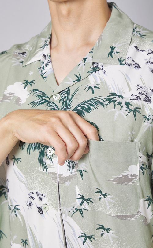 ショートスリーブアロハシャツ