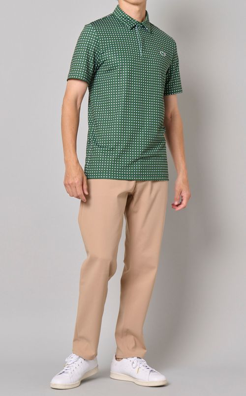 【手洗い可】ピンプリントポロ