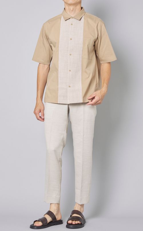 スラブツイルトラウザー