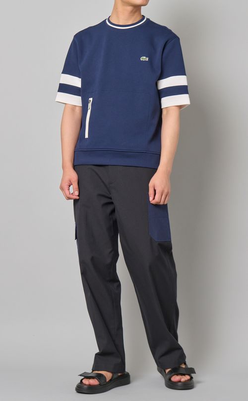 アシンメトリーポケットカーゴパンツ