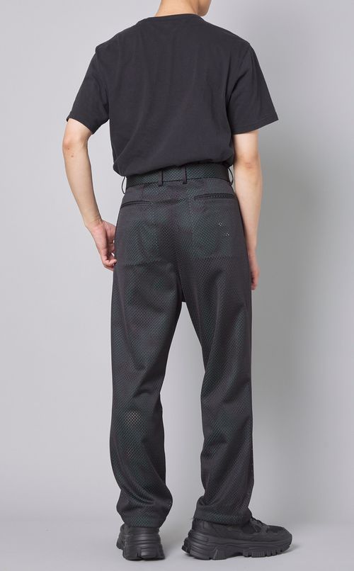 ポリメッシュ2タックパンツ