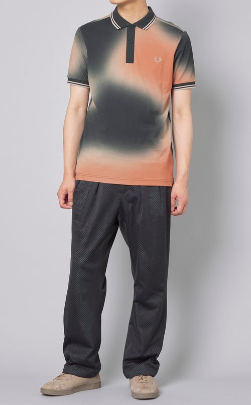 ポリメッシュ2タックパンツ