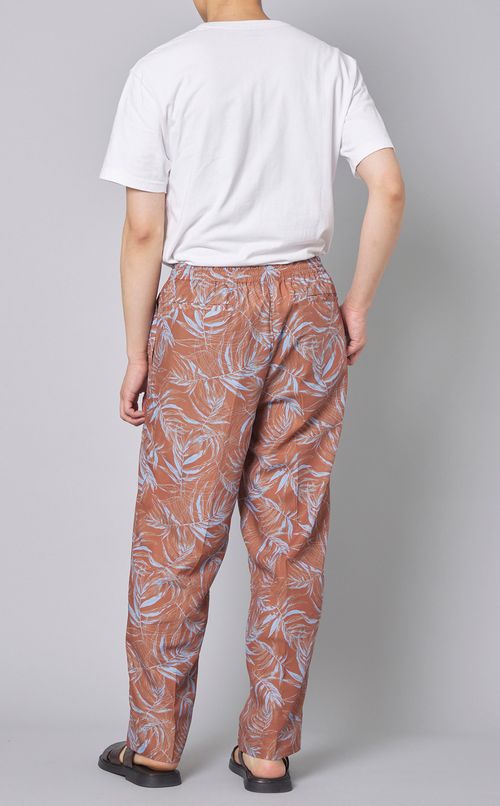 ロンシャンプリントイージーパンツ