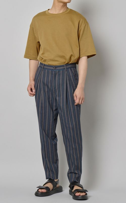 ストライプバルーンパンツ