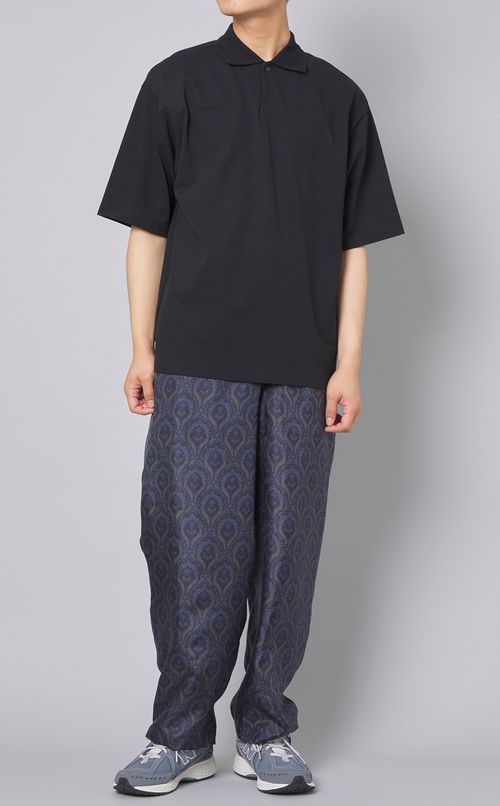 シルクプリントパンツ