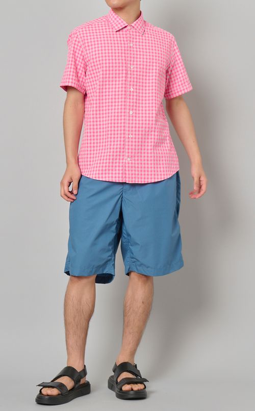 チェックショートスリーブシャツ