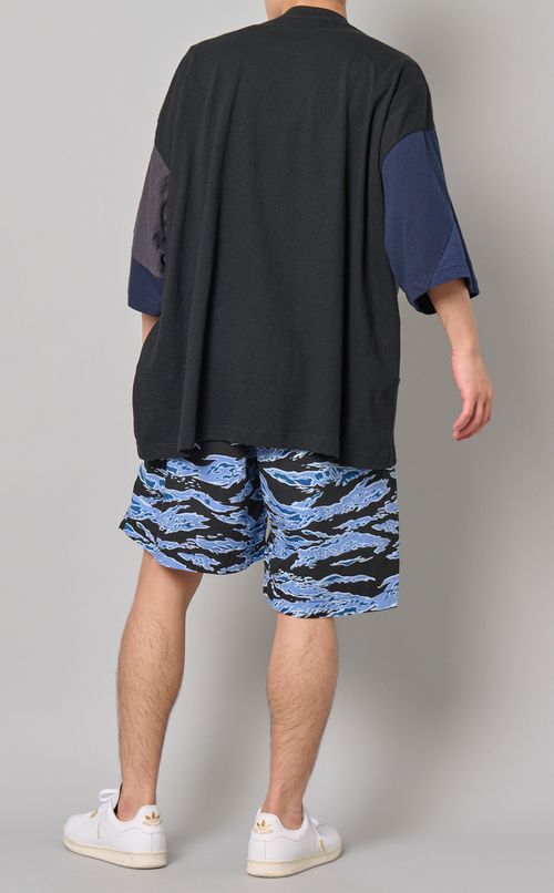 パンツパッチワークビッグT