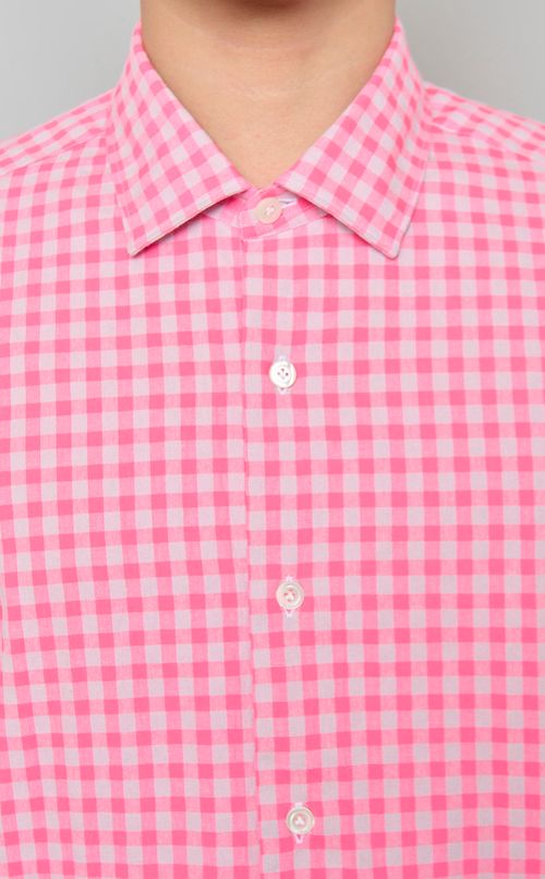 チェックショートスリーブシャツ