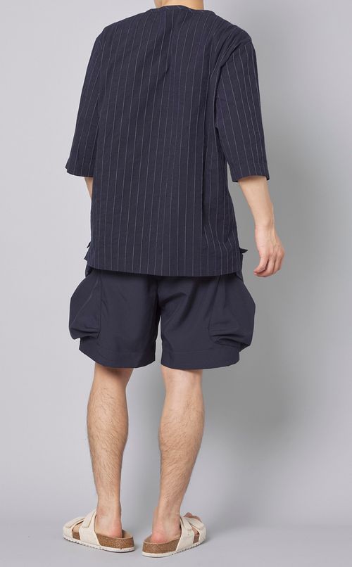 ストライププルオーバー