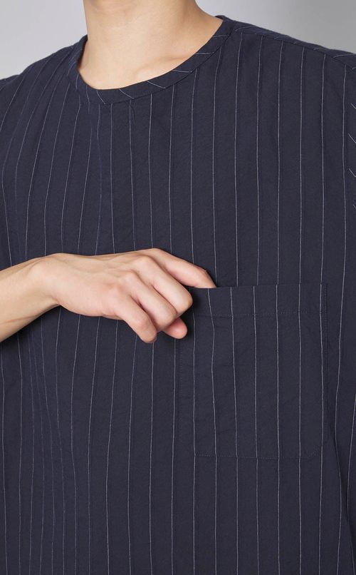 ストライププルオーバー