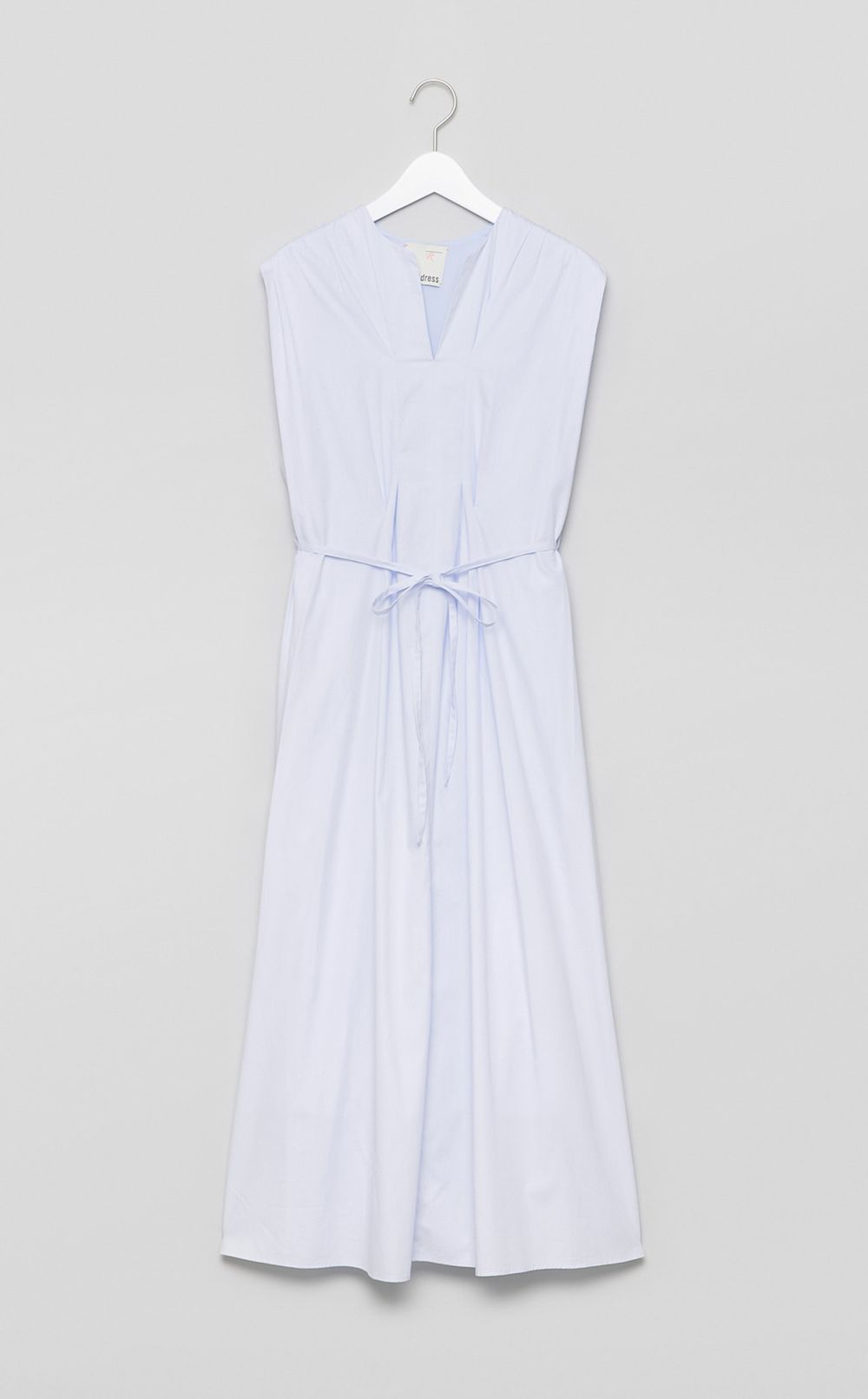 【reADdress】キーネックコットンワンピース