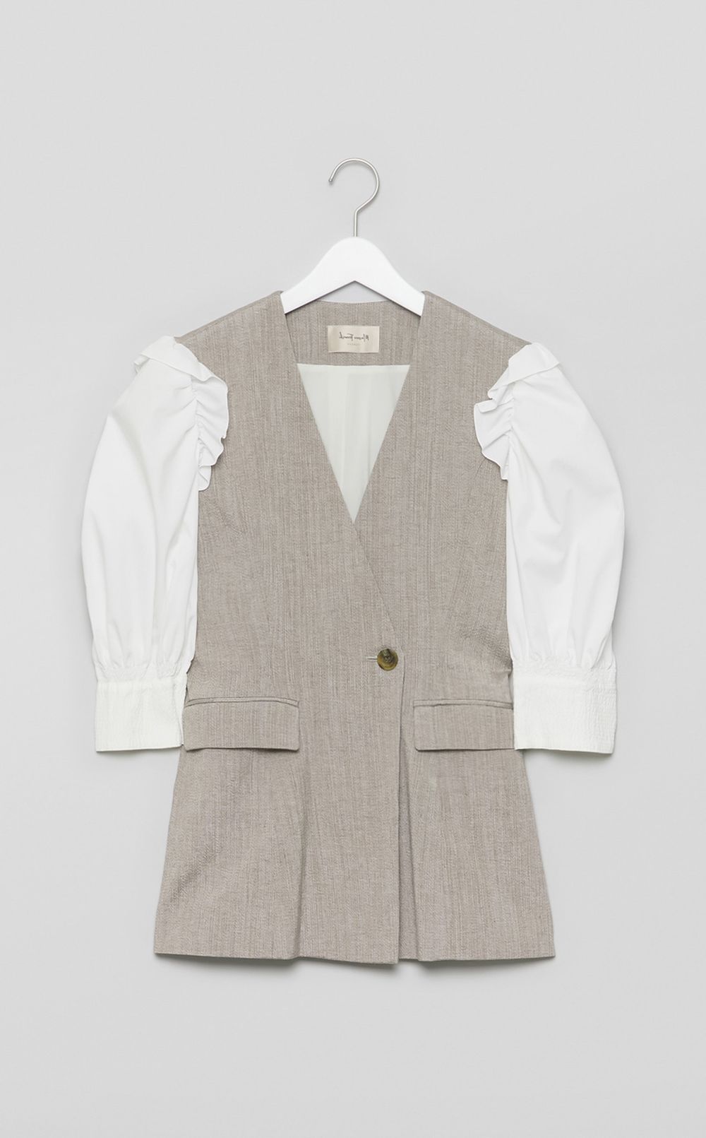 【reADdress】袖切り替えジャケット