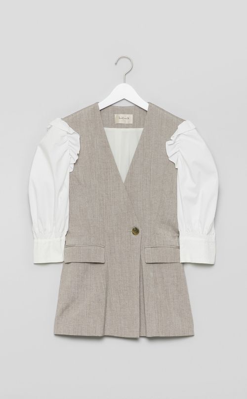 【reADdress】袖切り替えジャケット