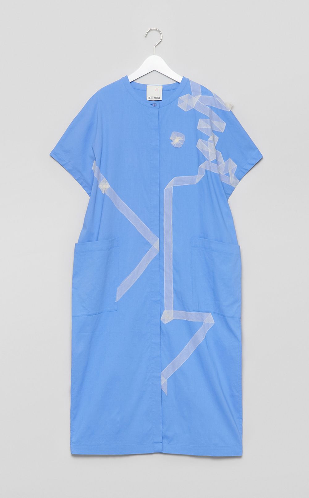 【reADdress】エンブロイダリーリネンワンピース