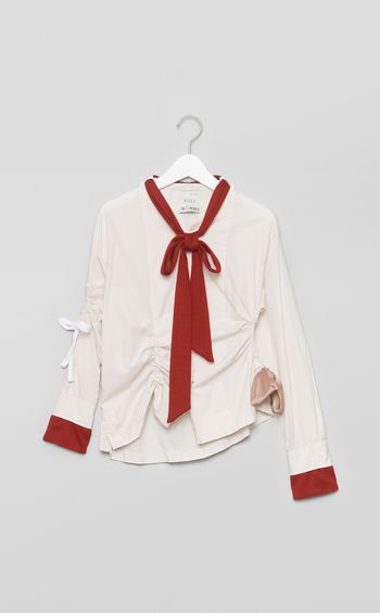 【reADdress】リボンシャツ