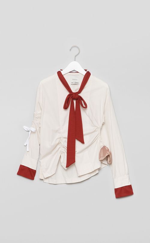 【reADdress】リボンシャツ