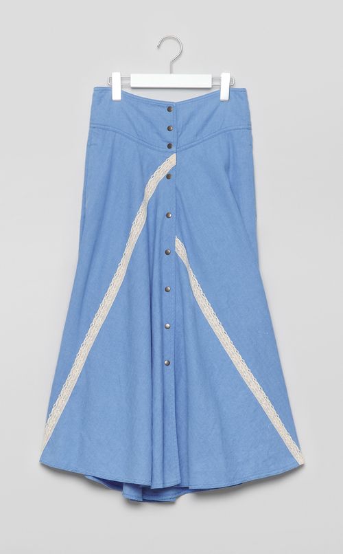 【reADdress】エンブロイダリーフレアスカー卜