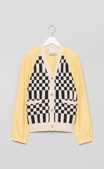 【reADdress】ブロックチェックジャケット