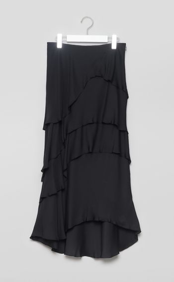 ジョーゼットフリルスカート