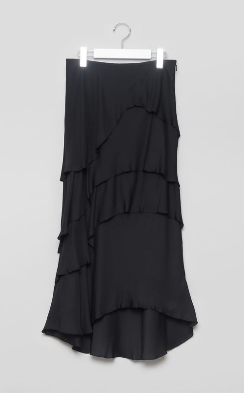 ジョーゼットフリルスカート