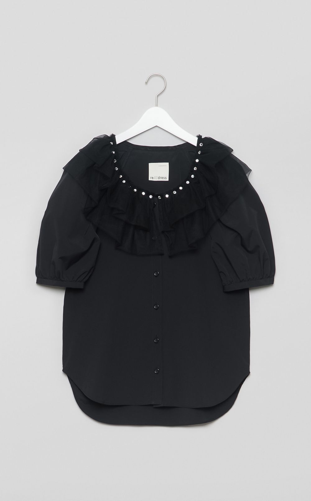 【reADdress】フリルカラーブラウス