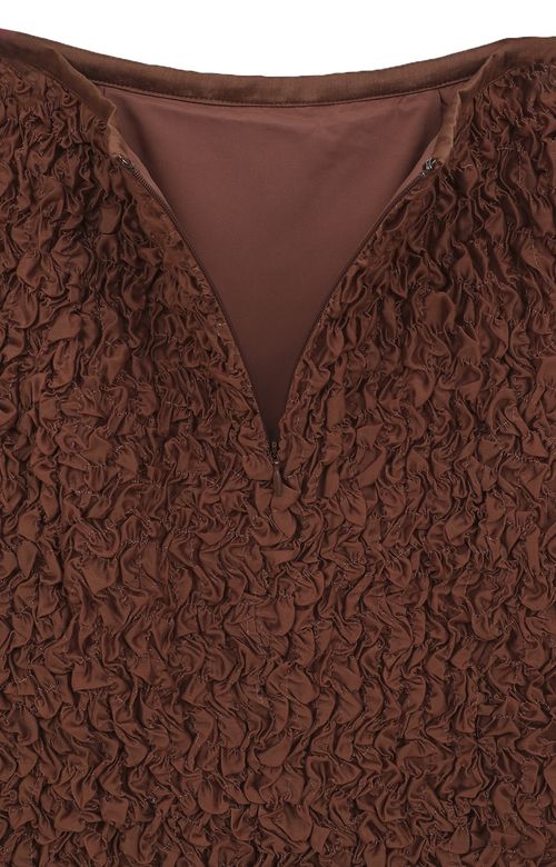 シャーリングストレートスカート