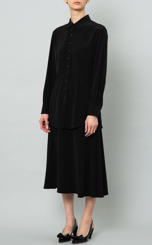 ストレッチノーマルカラーシャツ