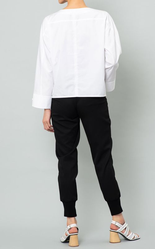 ウールイージーパンツ