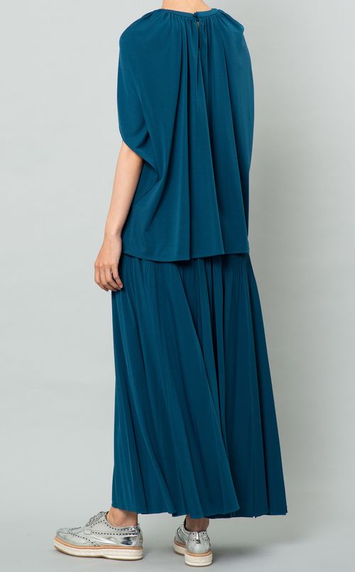 ギャザーケープブラウス