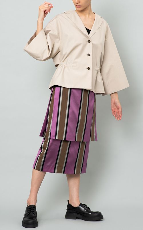 コットンテーラードジャケット