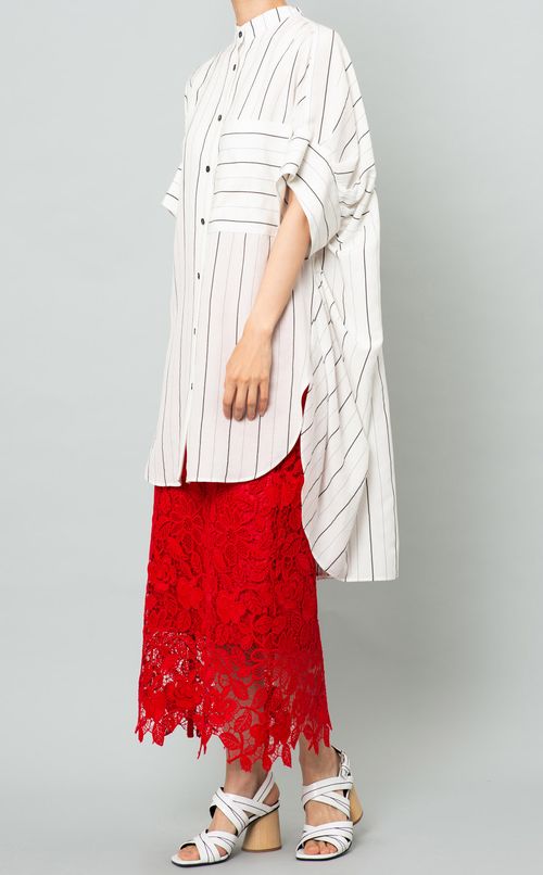 フラワーレーススカート