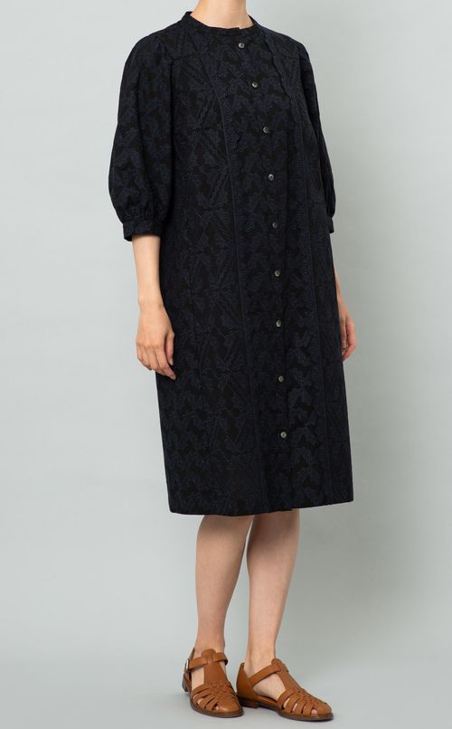 レースパフスリーブワンピース