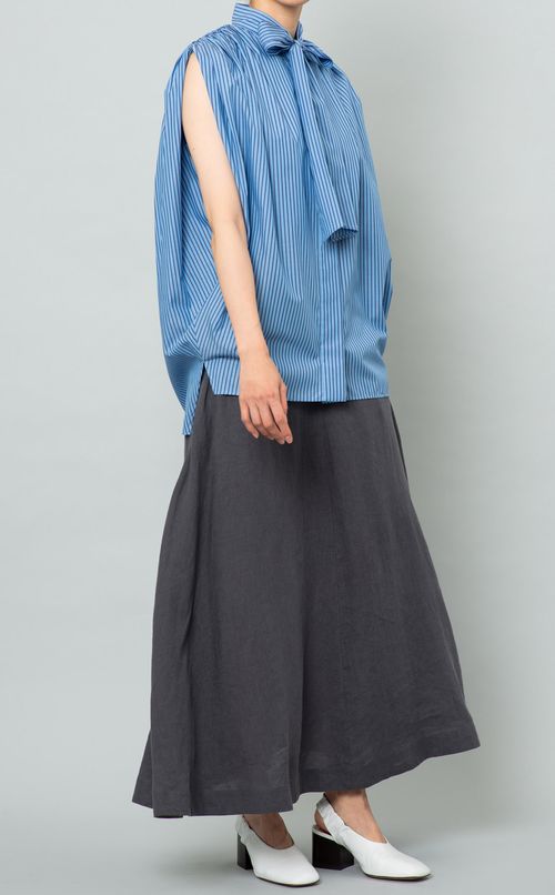 リネンロングスカート