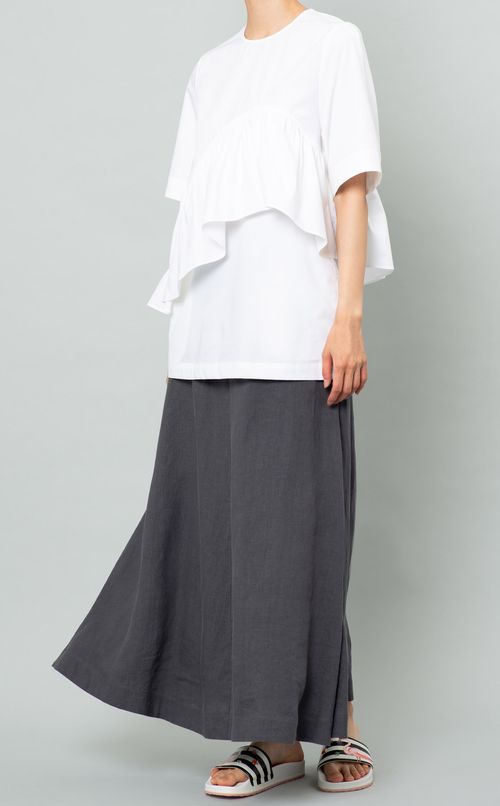 リネンロングスカート