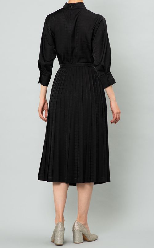 ジャガードプリーツスカート