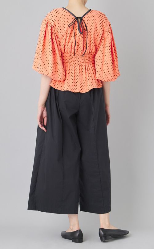 【reADdress】ドットブラウス