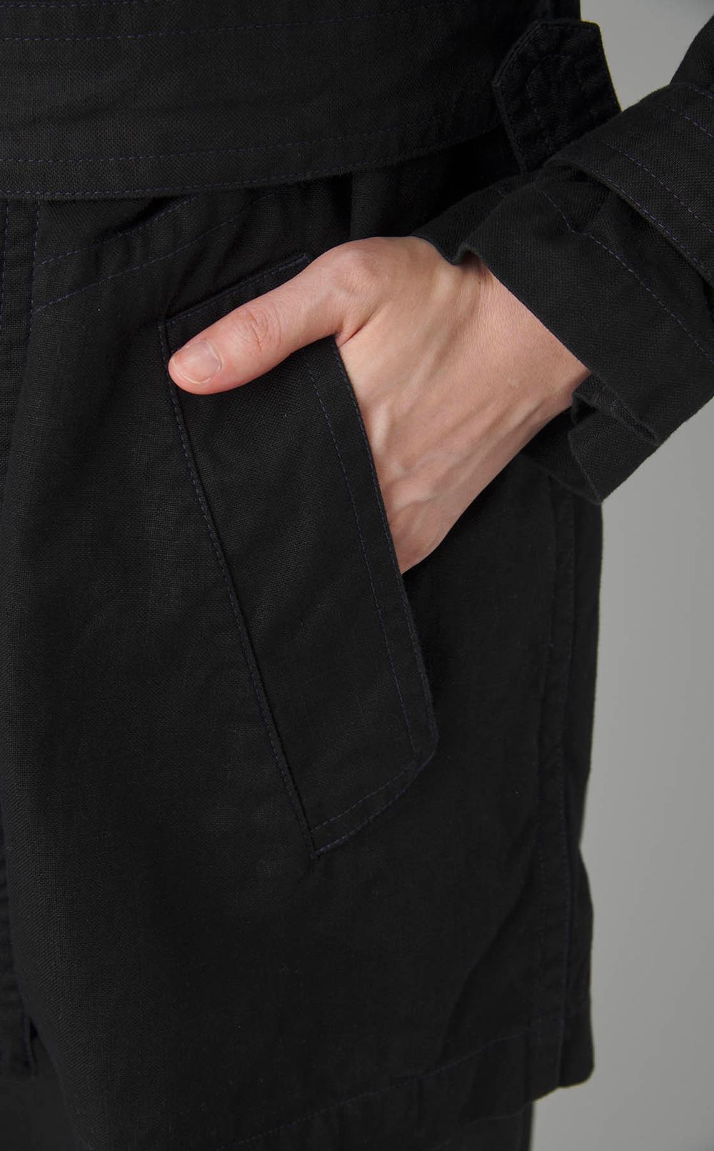 【reADdress】バイカラーワークジャケット