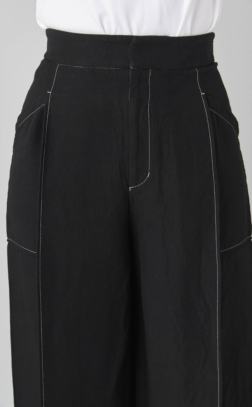 【reADdress】ボンディングベルト付ワイドパンツ