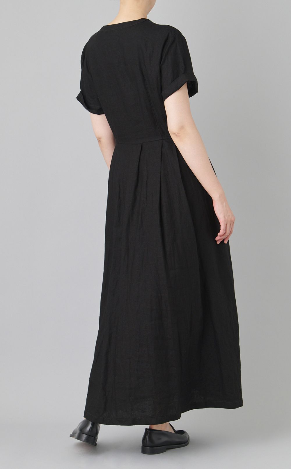 【reADdress】リネンロングワンピース