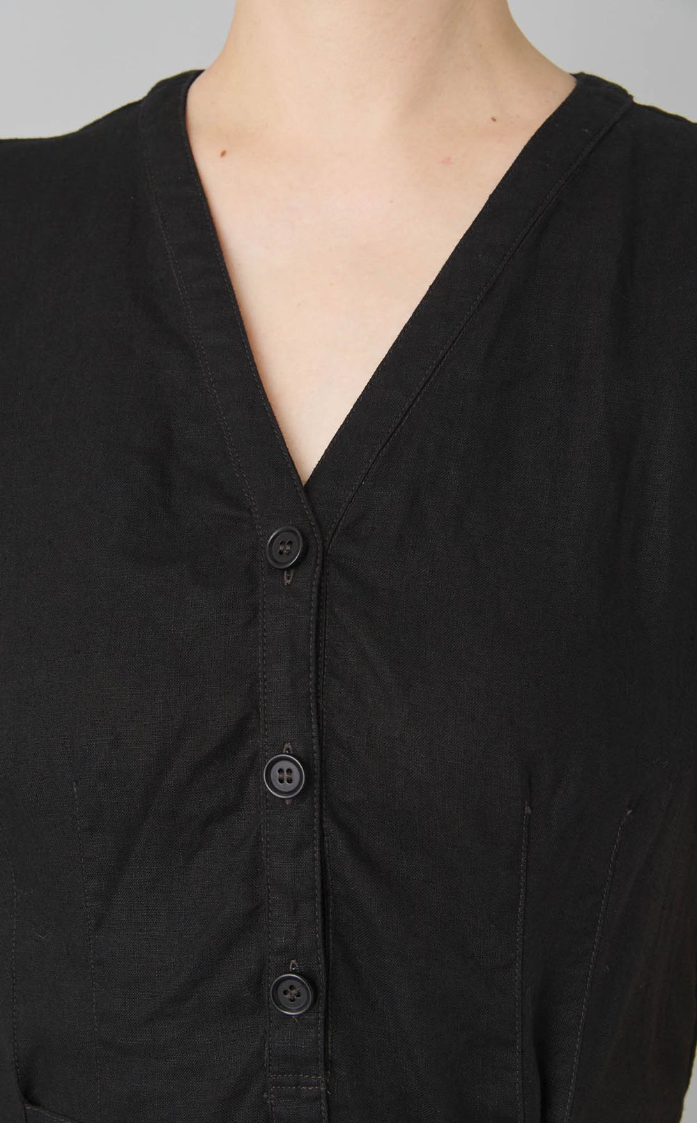 【reADdress】リネンロングワンピース