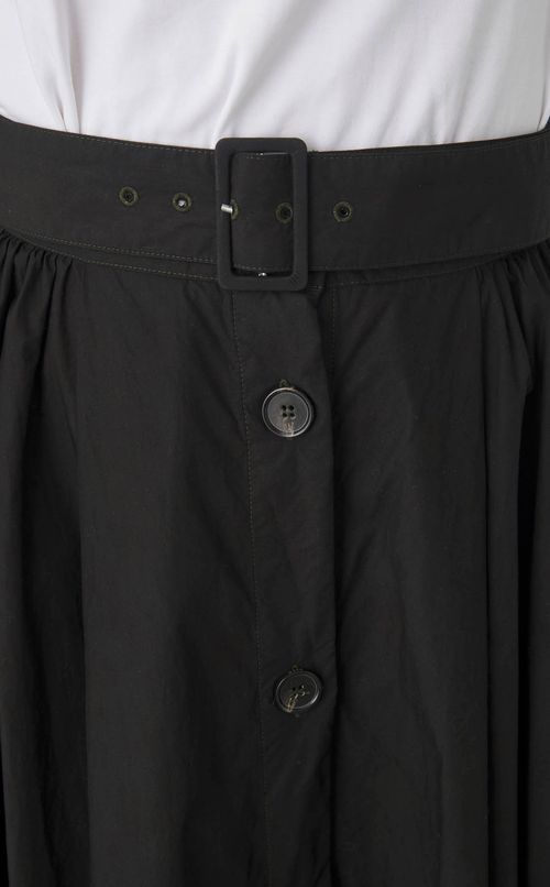 【reADdress】コットンギャザーミディスカート