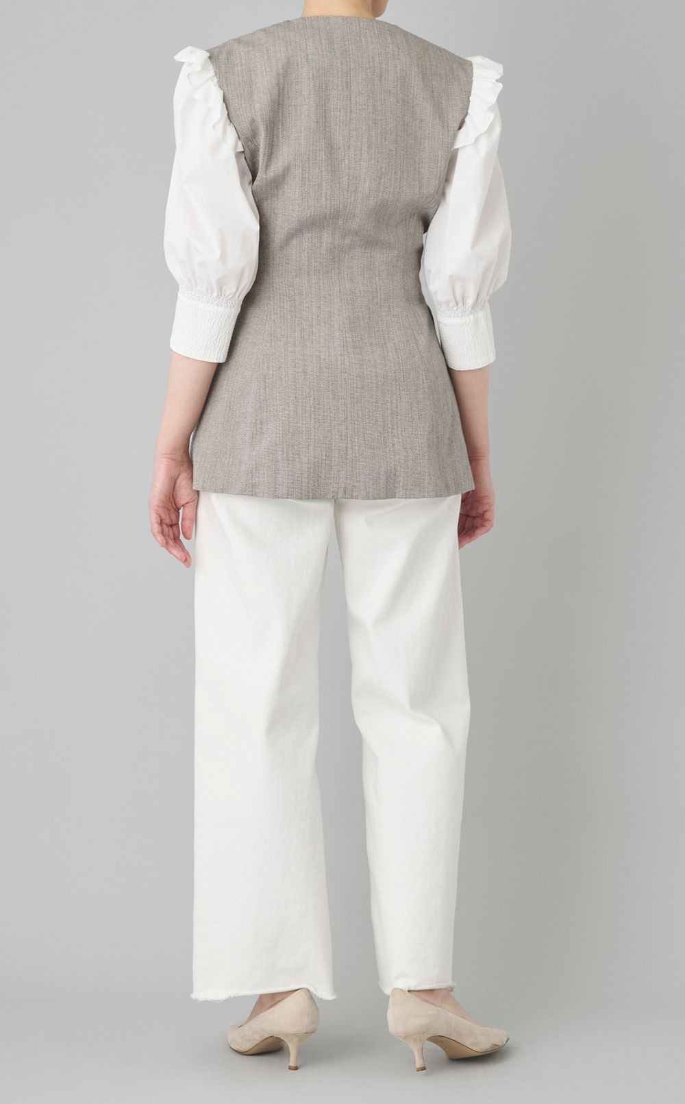 【reADdress】袖切り替えジャケット