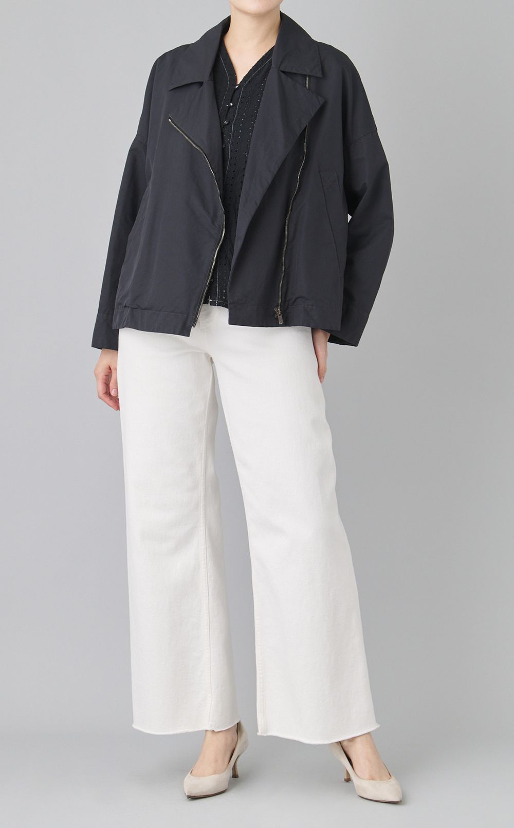 【reADdress】オーバーサイズショートジャケット